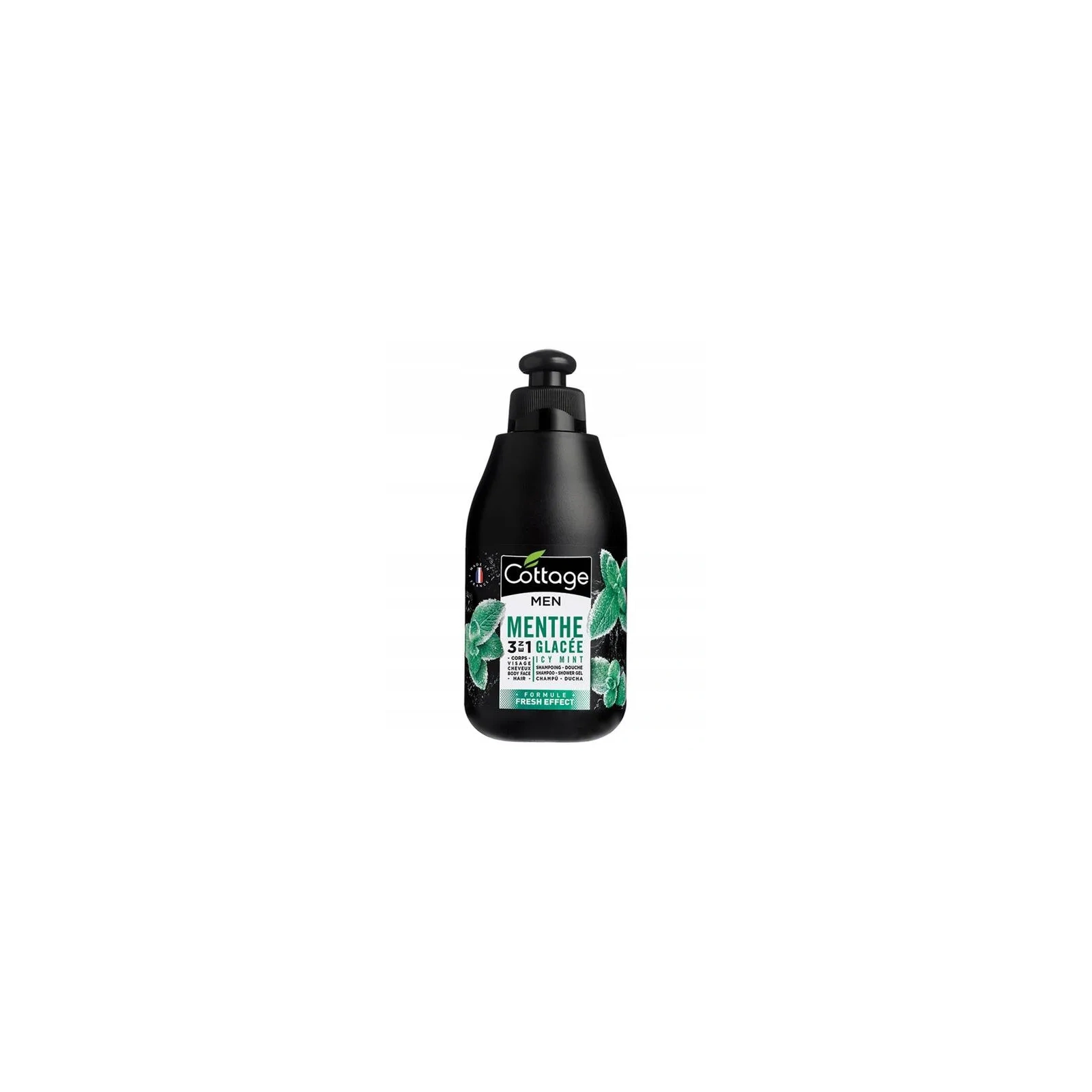 COTTAGE Shampoing Douche Men 3w1 szampon i żel pod prysznic Icy Mint 250ml 