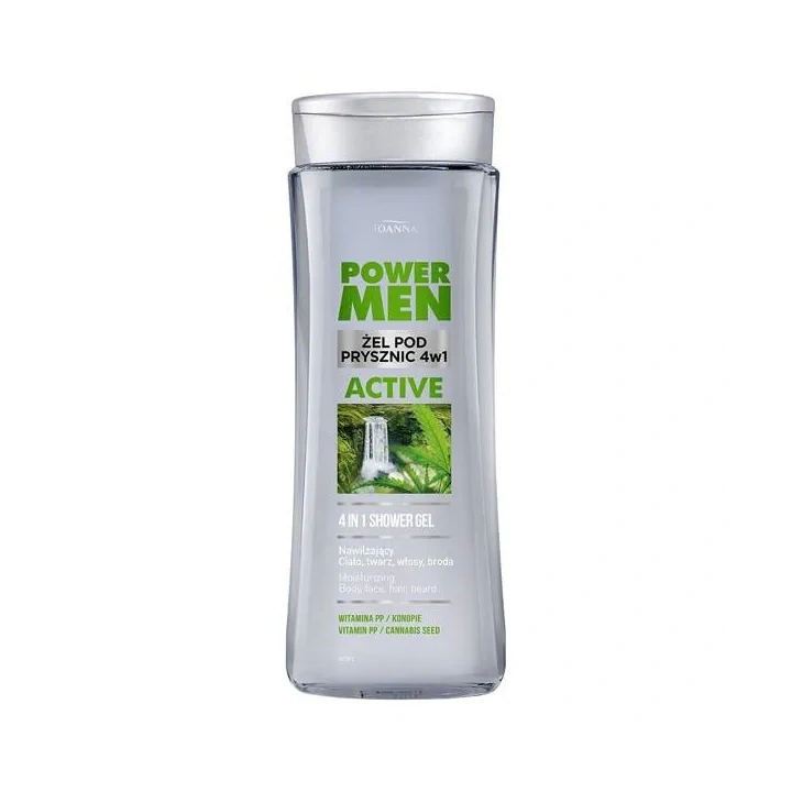JOANNA Power Men żel pod prysznic 4w1 300ml