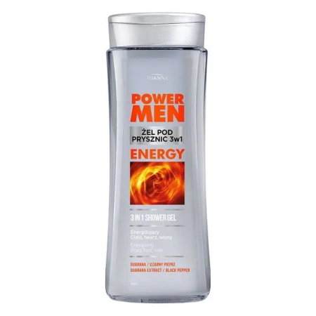 JOANNA Power Men żel pod prysznic Guarana 300ml