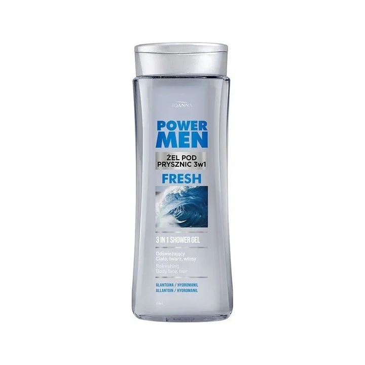 JOANNA Power Men 3w1 szampon-żel pod prysznic 300ml