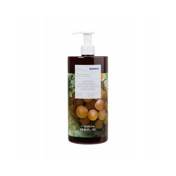 KORRES Renewing Body Cleanser żel pod prysznic Santorini Grape 1000ml 