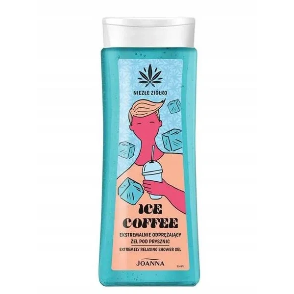 JOANNA Niezłe Ziółko żel pod prysznic odprężający Ice Coffe 300ml 