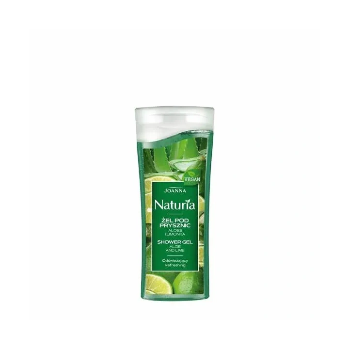 JOANNA Naturia Body żel pod prysznici Aloes & Limonka 100ml mini