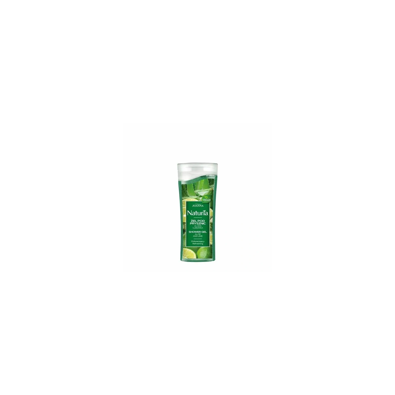 JOANNA Naturia Body żel pod prysznici Aloes & Limonka 100ml mini