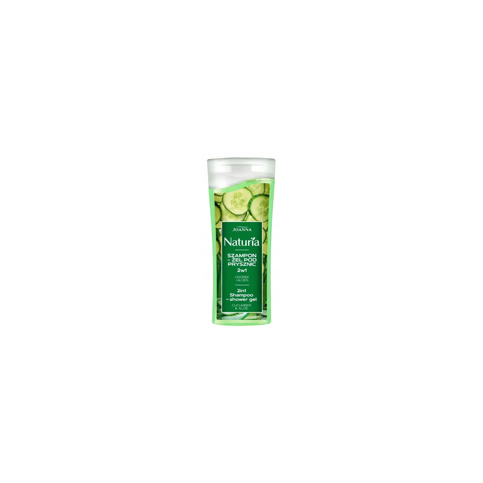 JOANNA Naturia Mini szampon-żel pod prysznic 2w1 Ogórek i Aloes 100ml