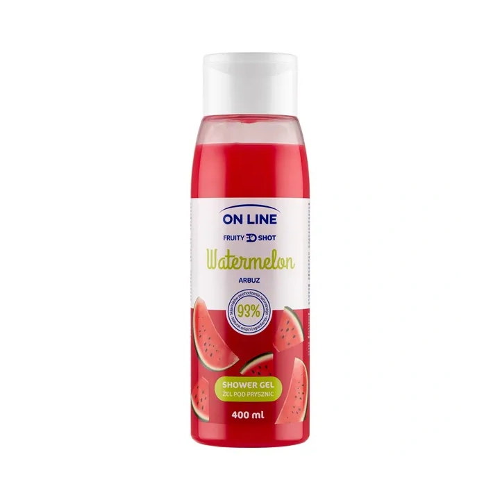ON LINE Fruity Shot żel pod prysznic Watermelon 400ml 