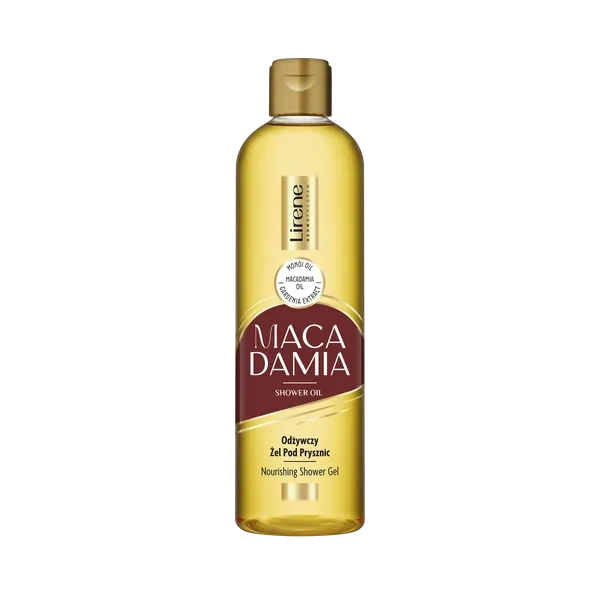 LIRENE Shower Oil żel pod prysznic odżywczy Makadamia i Monoi 400ml
