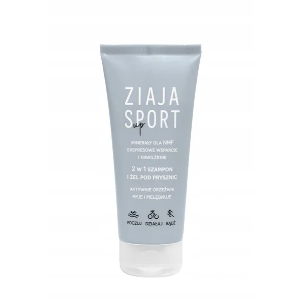 ZIAJA Sport Up 2w1 szampon i żel pod prysznic 200ml
