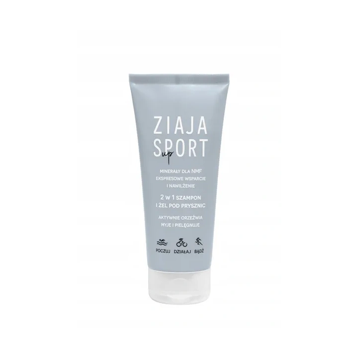 ZIAJA Sport Up 2w1 szampon i żel pod prysznic 200ml