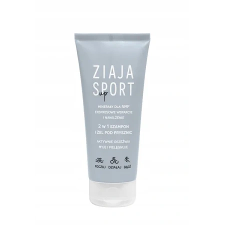 ZIAJA Sport Up 2w1 szampon i żel pod prysznic 200ml