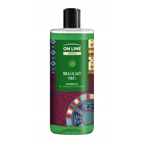 ON LINE Senses żel pod prysznic olejkowy Brasilian Vibes 500ml
