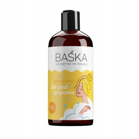 SOLVERX Baśka żel pod prysznic Jogurtowo mleczny 500ml