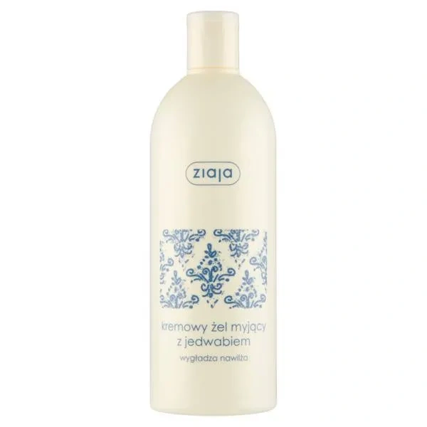 ZIAJA Kremowy żel pod prysznic z jedwabiem 500ml