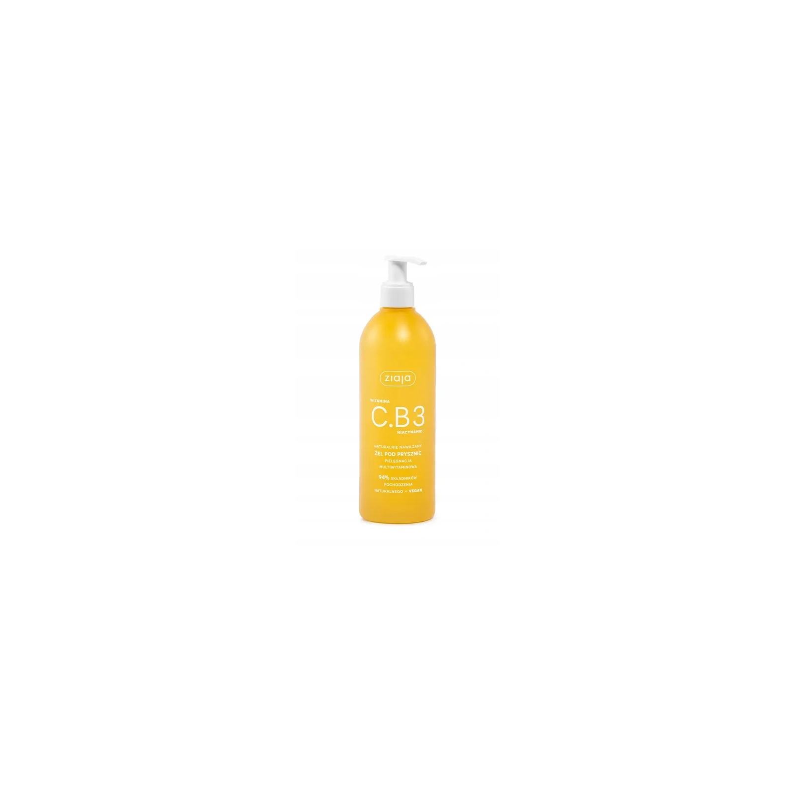 ZIAJA Witamina C.B3 Niacynamid żel pod prysznic nawilżający 400ml