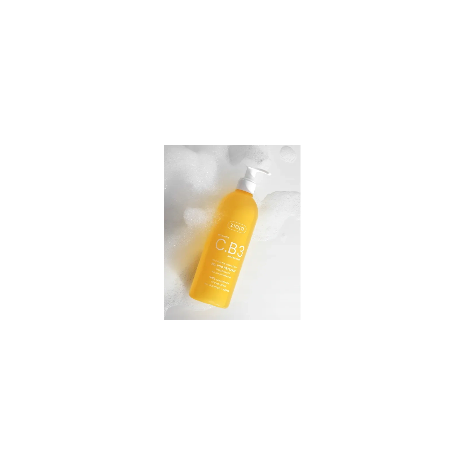 ZIAJA Witamina C.B3 Niacynamid żel pod prysznic nawilżający 400ml