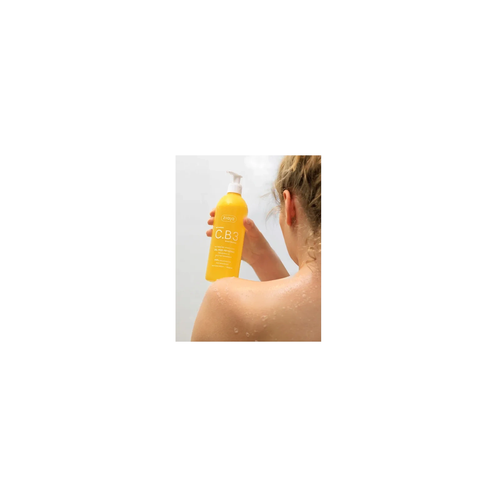 ZIAJA Witamina C.B3 Niacynamid żel pod prysznic nawilżający 400ml