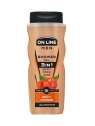 ON LINE Men żel pod prysznic 3w1 Spicy Orange 410m