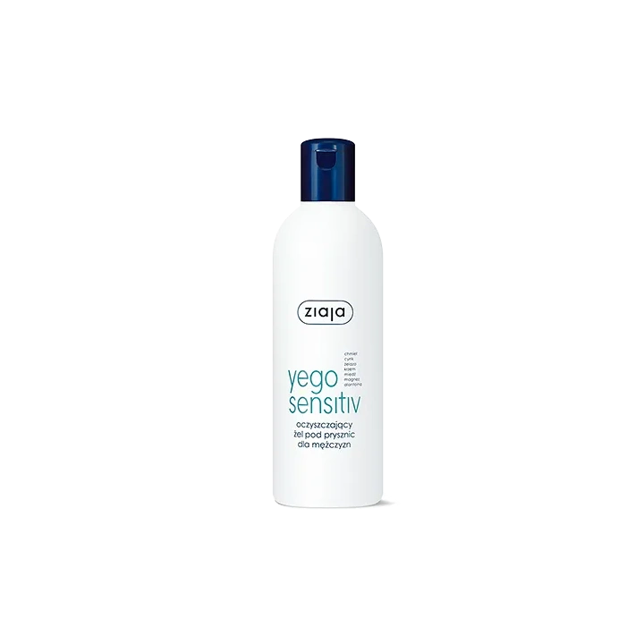 ZIAJA Yego Sensitiv oczyszczający żel pod prysznic dla mężczyzn 300ml
