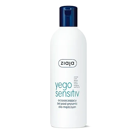 ZIAJA Yego Sensitiv oczyszczający żel pod prysznic dla mężczyzn 300ml