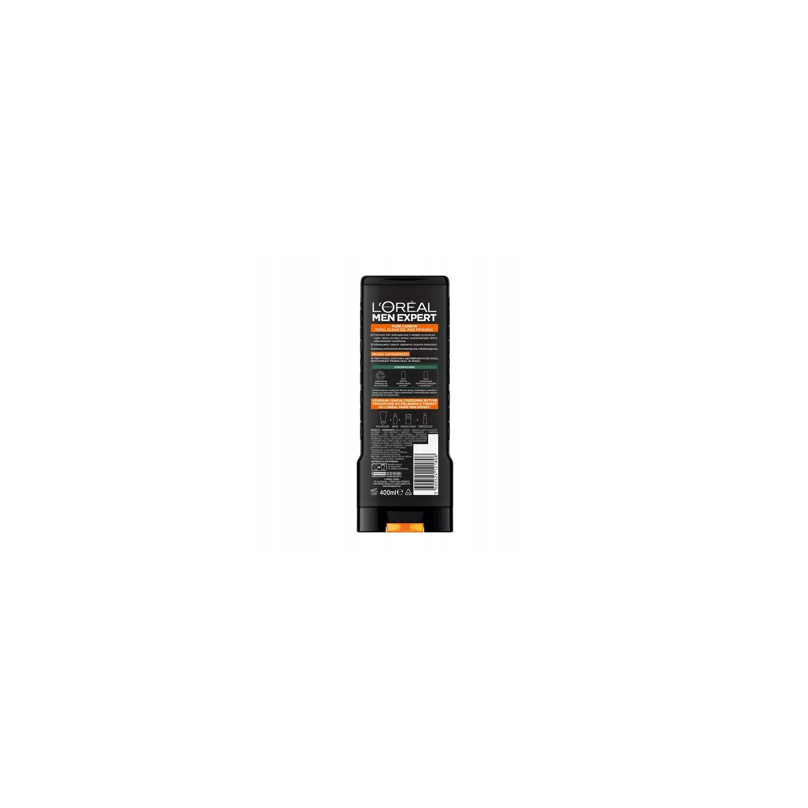 LOREAL Men Expert żel pod prysznic 5w1 Pure Carbon 400ml