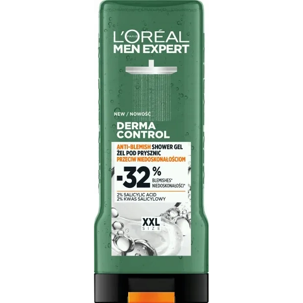 LOREAL Men Expert Derma Control żel pod prysznic na niedoskonałości 400ml