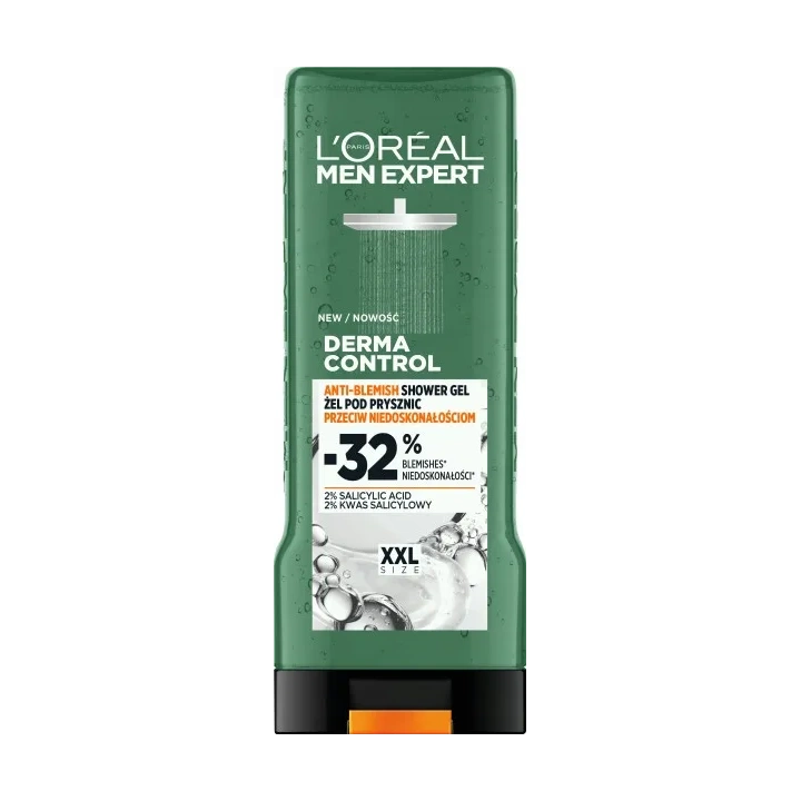 LOREAL Men Expert Derma Control żel pod prysznic na niedoskonałości 400ml