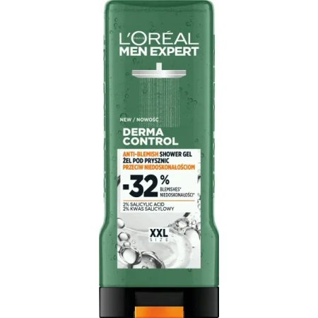 LOREAL Men Expert Derma Control żel pod prysznic na niedoskonałości 400ml