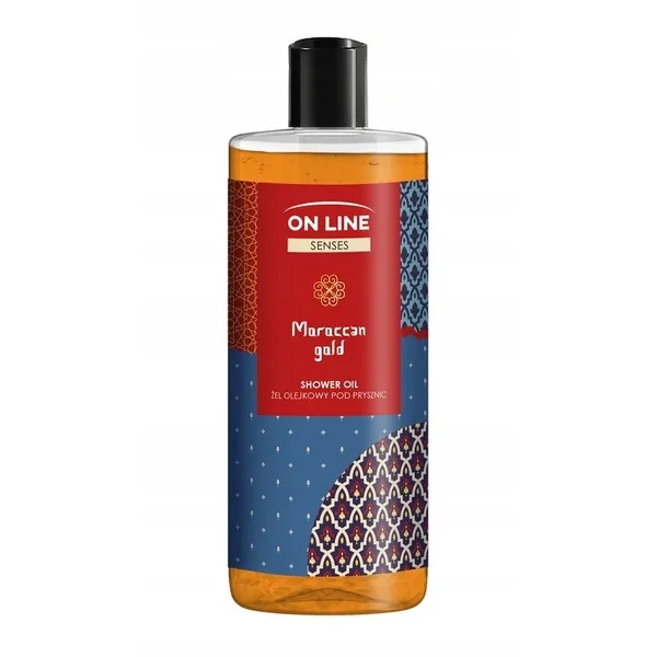 ON LINE Senses żel pod prysznic olejkowy Moroccan Gold 500ml