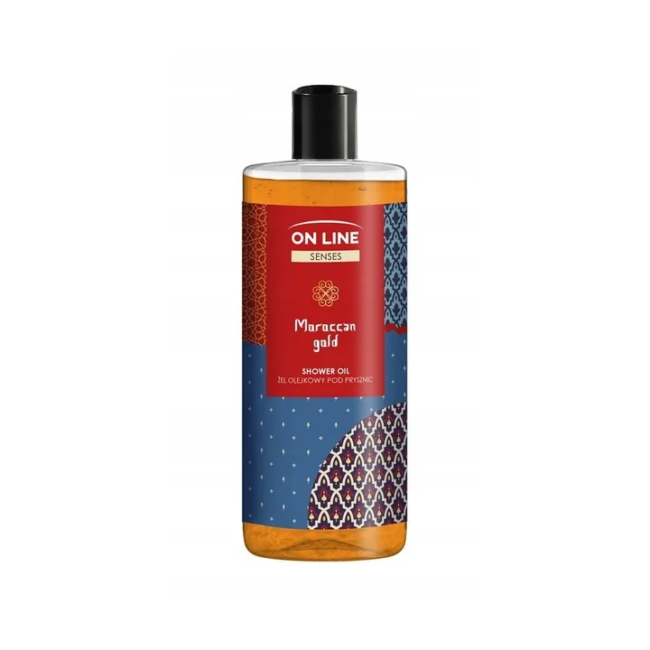 ON LINE Senses żel pod prysznic olejkowy Moroccan Gold 500ml