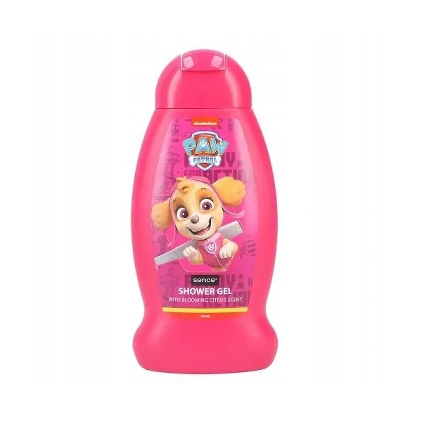 NICKELODEON Paw Patrol żel pod prysznic dla dzieci Skye Pink 300ml