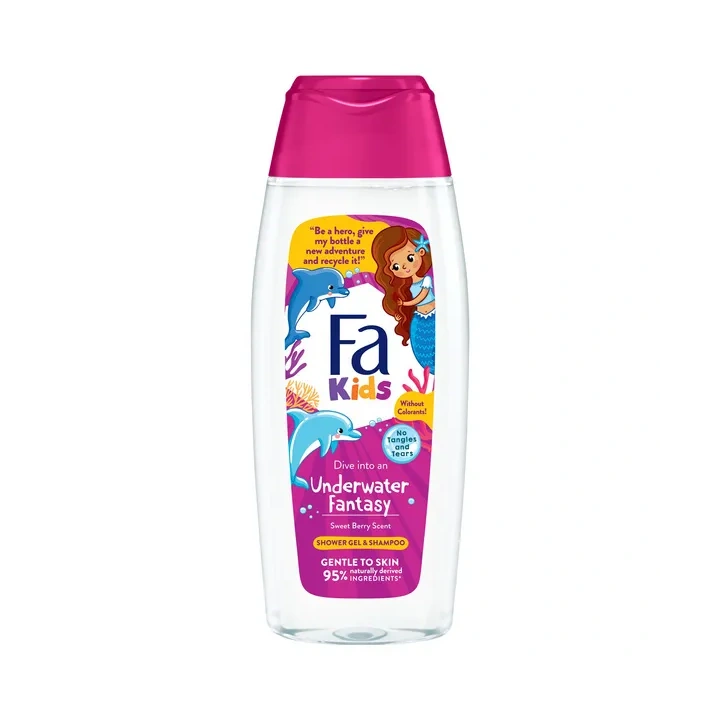 FA Kids 2w1 żel pod prysznic i szampon Mermaids 