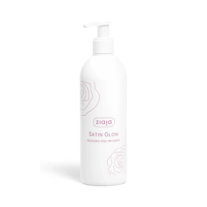 ZIAJA Satin Glow mleczko pod prysznic 390ml