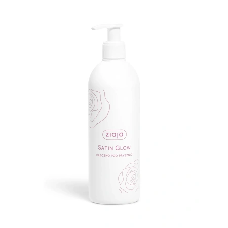 ZIAJA Satin Glow mleczko pod prysznic 390ml
