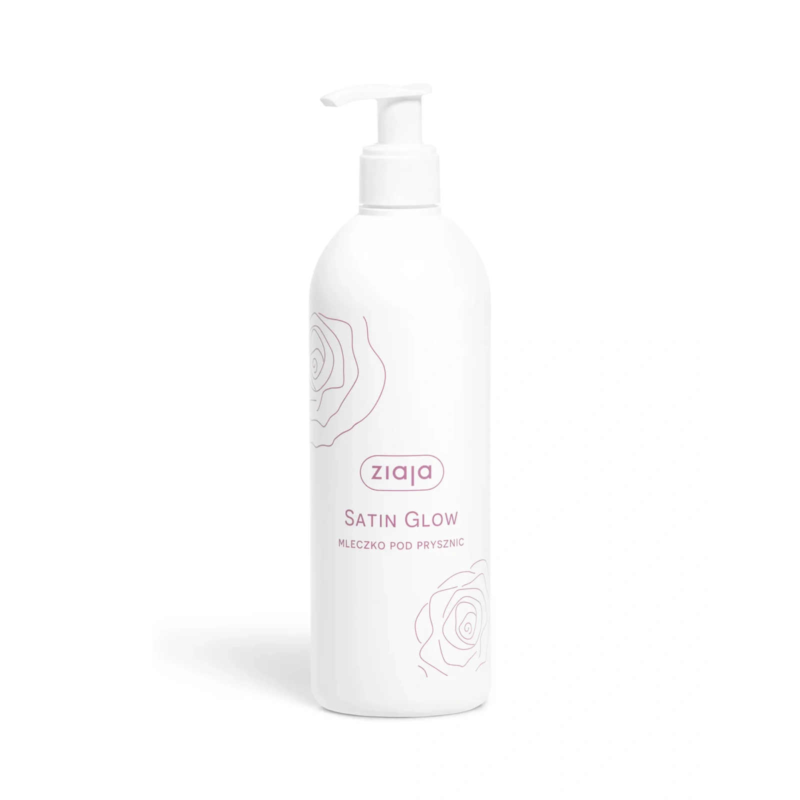 ZIAJA Satin Glow mleczko pod prysznic 390ml