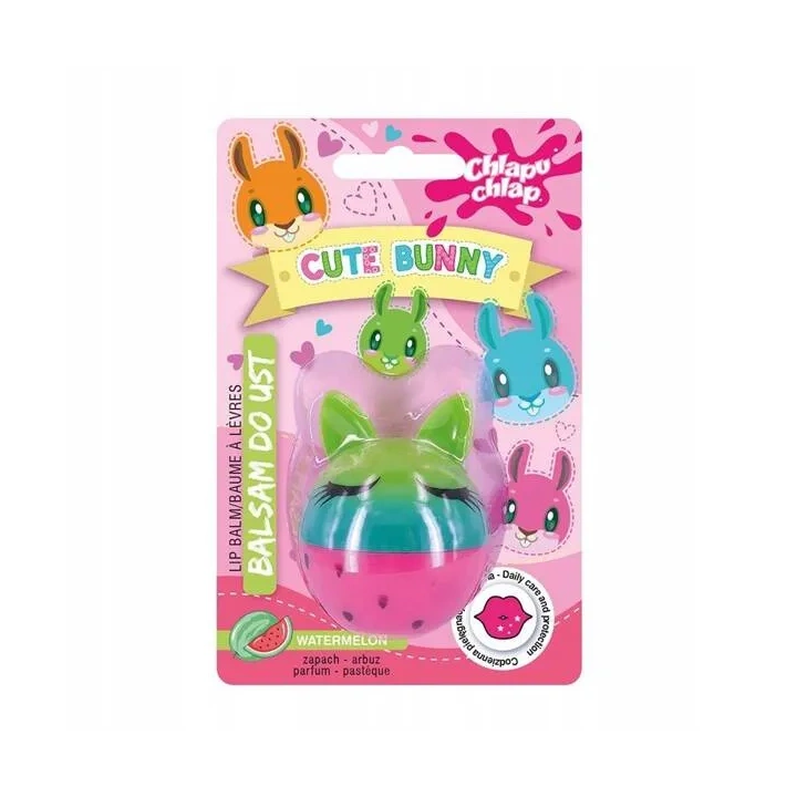 ESTETICA Chlapu Chlap Cute Bunny balsam do ust Królik Arbuz 7g