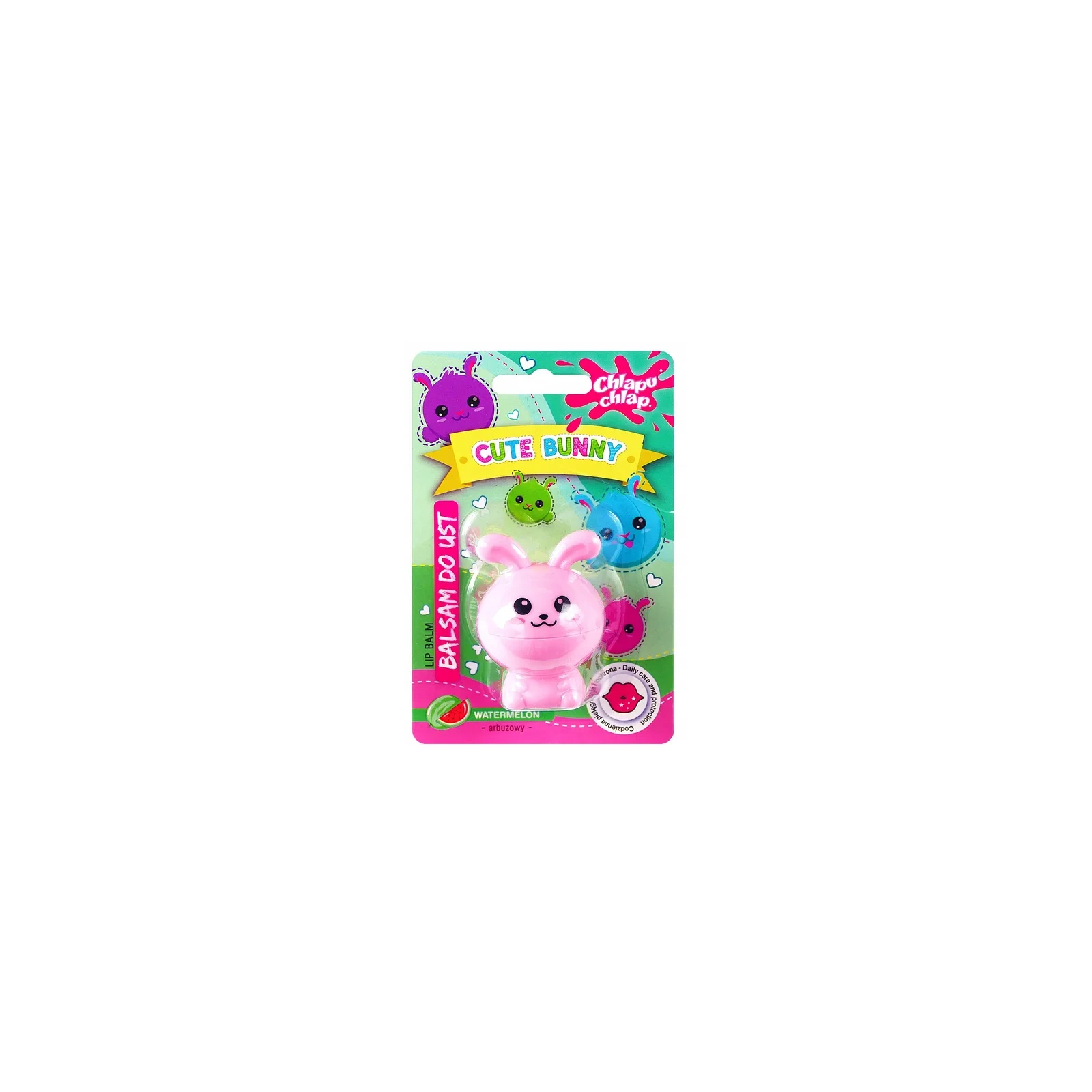 ESTETICA Chlapu Chlap Cute Bunny balsam do ust Arbuzowy 