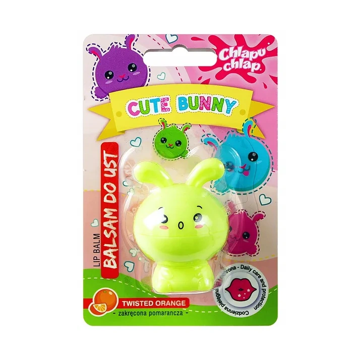 ESTETICA Chlapu Chlap Cute Bunny balsam do ust Pomarańcza 