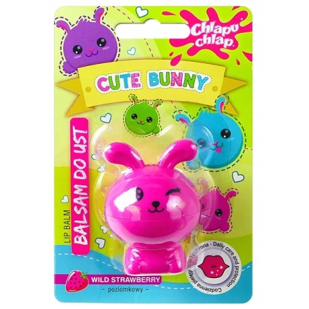 ESTETICA Chlapu Chlap Cute Bunny balsam do ust Poziomkowy 