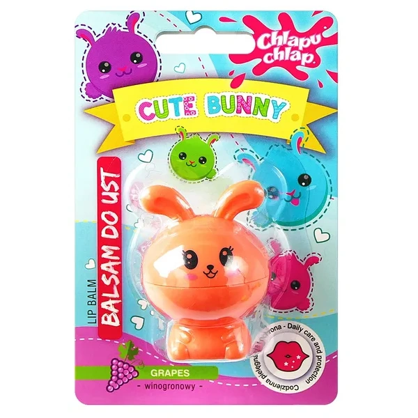 ESTETICA Chlapu Chlap Cute Bunny balsam do ust Winogronowy 