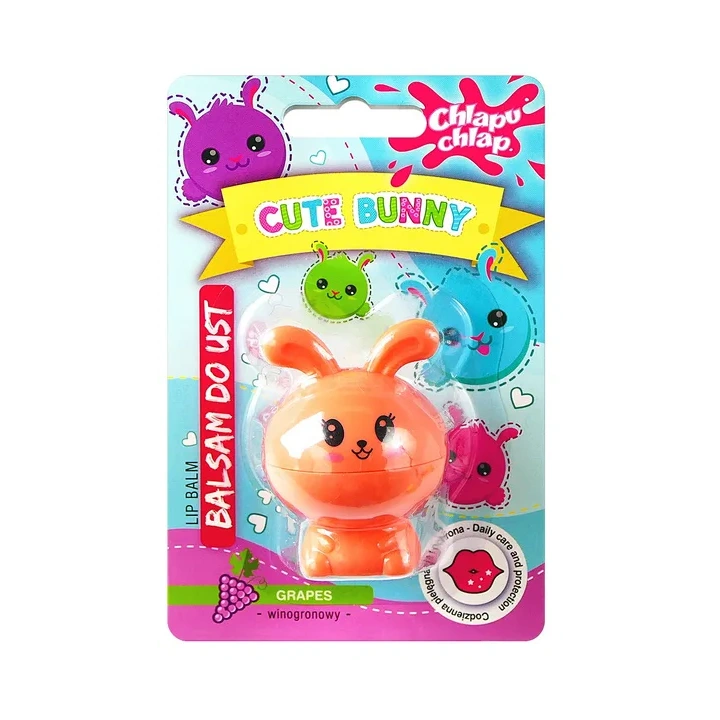 ESTETICA Chlapu Chlap Cute Bunny balsam do ust Winogronowy 