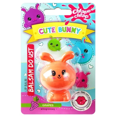 ESTETICA Chlapu Chlap Cute Bunny balsam do ust Winogronowy 