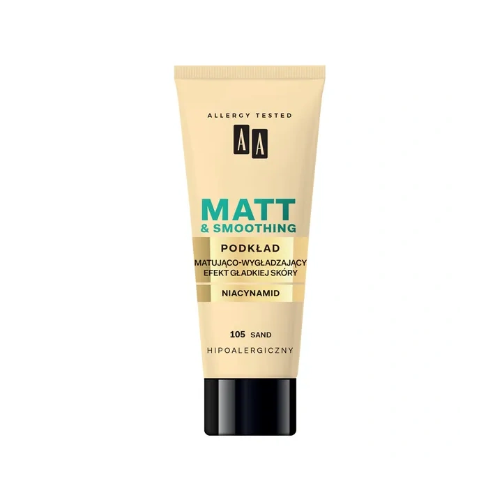 AA Make Up Matt podkład do twarzy matująco-wygładzający 105 Sand 30ml