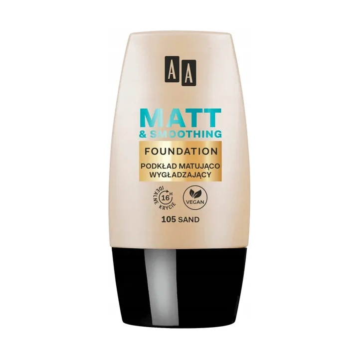 AA Make Up Matt podkład do twarzy matująco-wygładzający 105 Sand 30ml