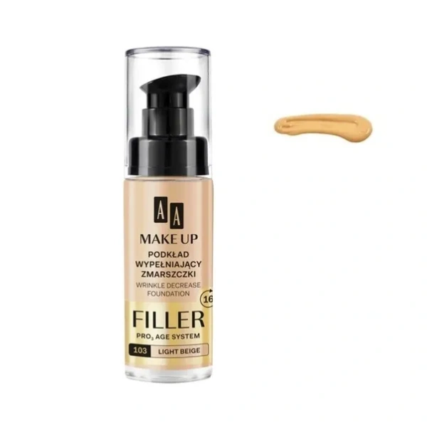 AA Make Up Filler podkład wypełniający zmarszczki 103 Light Beige 30ml