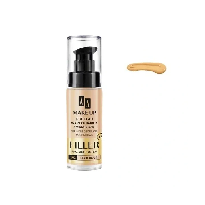 AA Make Up Filler podkład wypełniający zmarszczki 103 Light Beige 30ml
