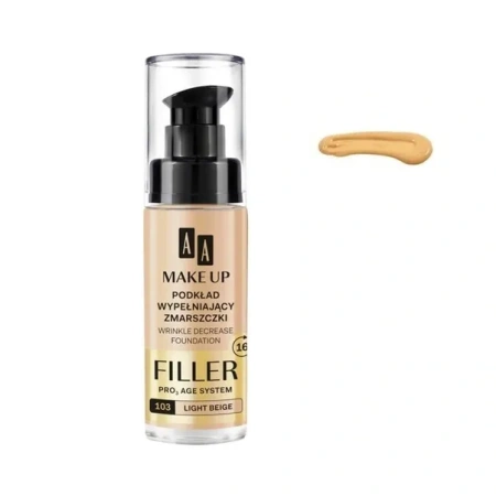 AA Make Up Filler podkład wypełniający zmarszczki 103 Light Beige 30ml