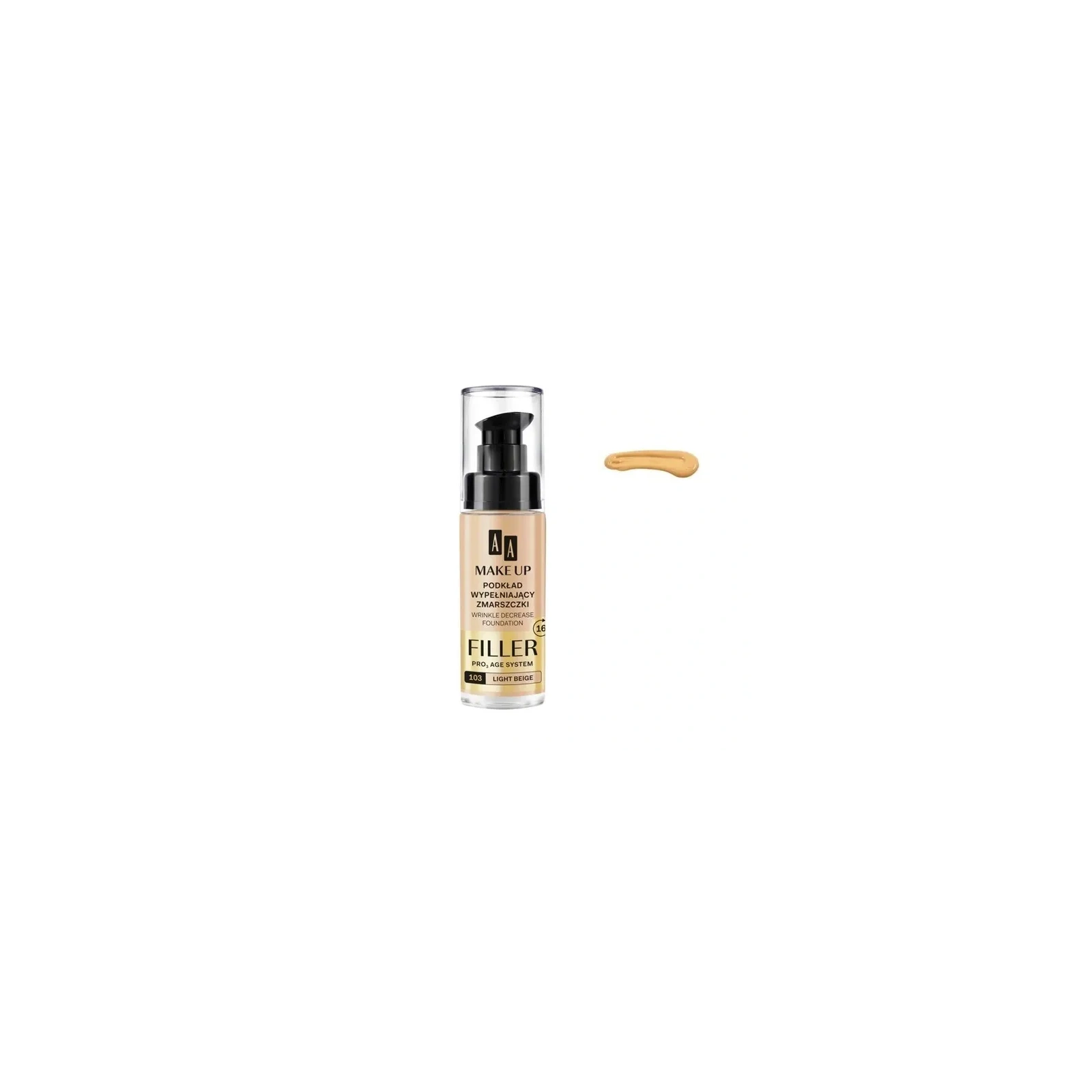 AA Make Up Filler podkład wypełniający zmarszczki 103 Light Beige 30ml