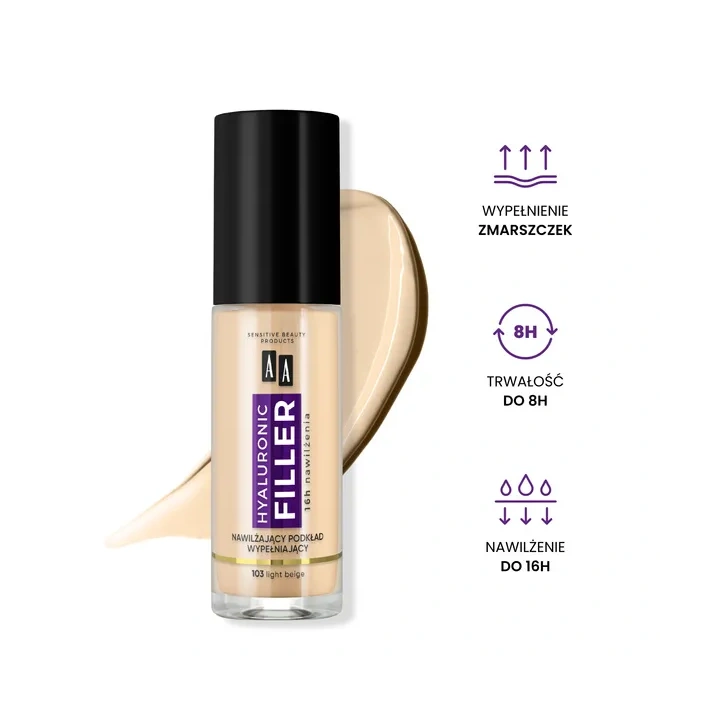 AA Make Up Filler podkład wypełniający zmarszczki 103 Light Beige 30ml