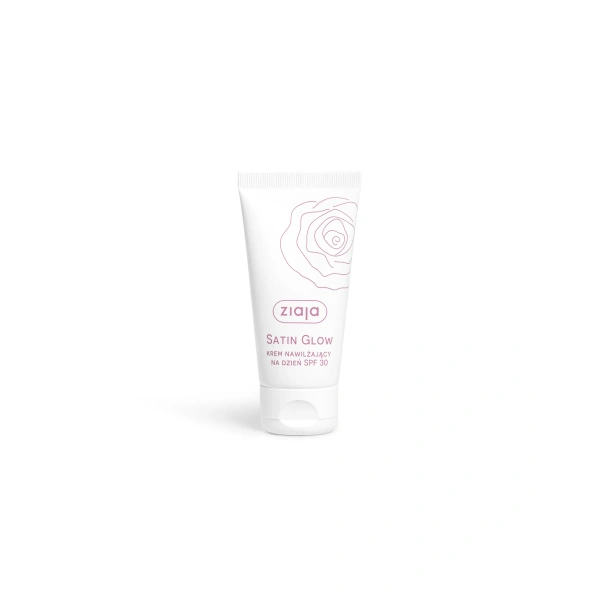 ZIAJA Satin Glow krem nawilżający na dzień spf30 50ml