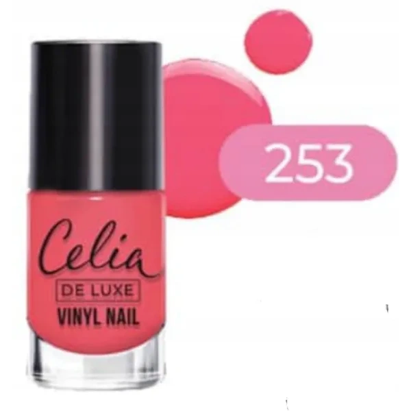 CELIA De Luxe Vinyl Nail lakier do paznokci 253 10ml